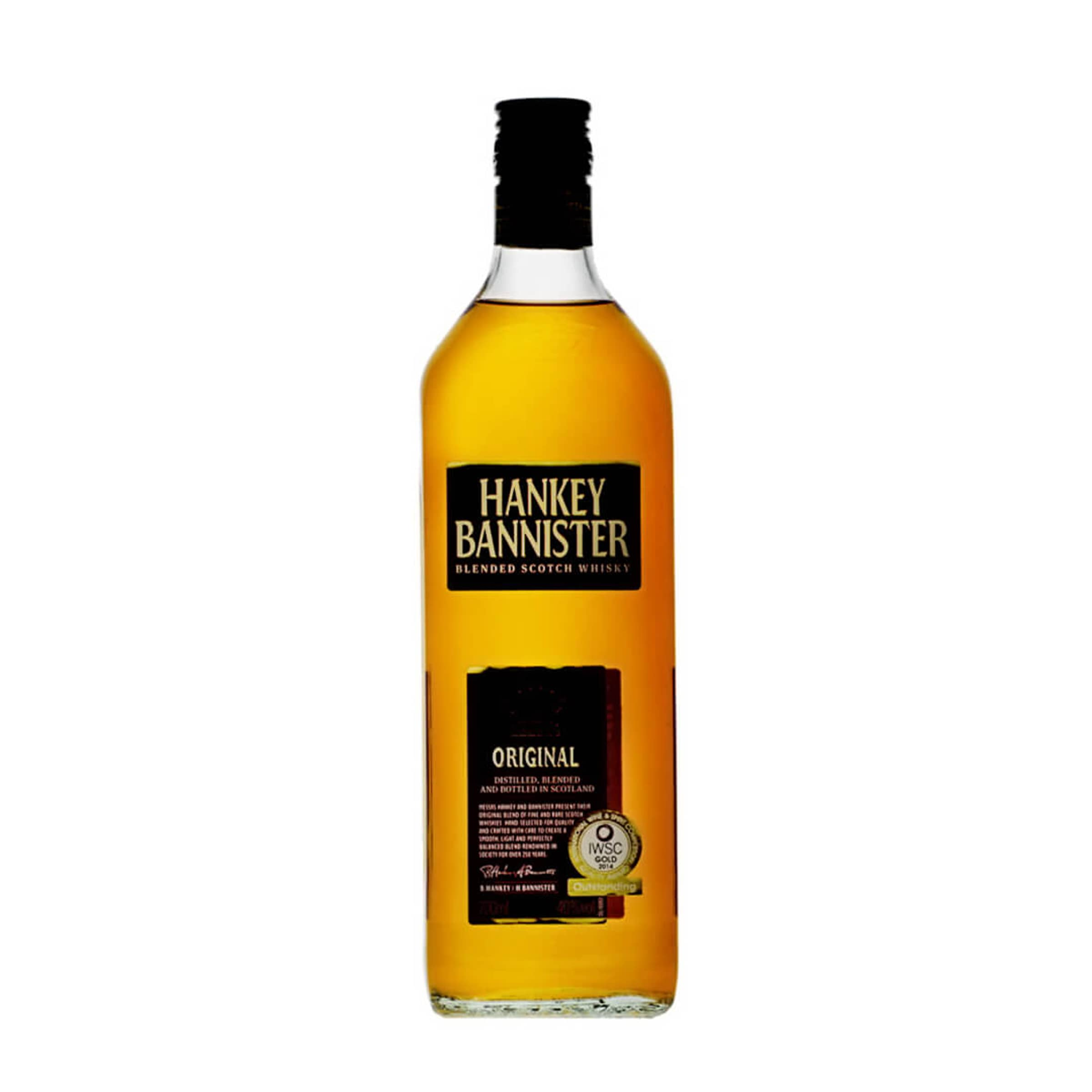 Hankey Bannister blend, scotch flavor profile, premium blended scotch, whisky craftsmanship, tasting Hankey Bannister.