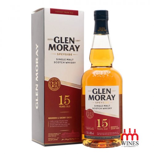 Glen Moray 15 year old Single Malt Whisky