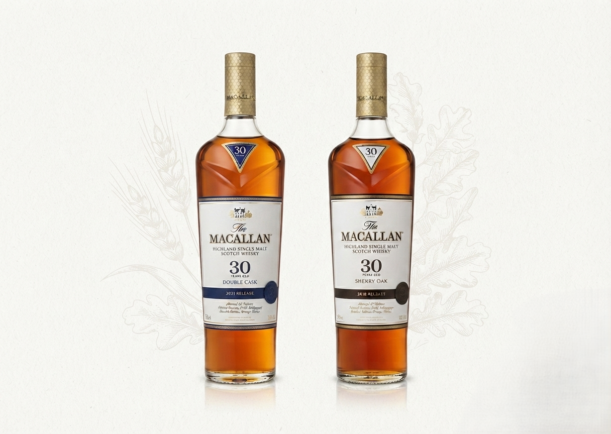 Macallan Double Cask, Macallan Sherry Oak