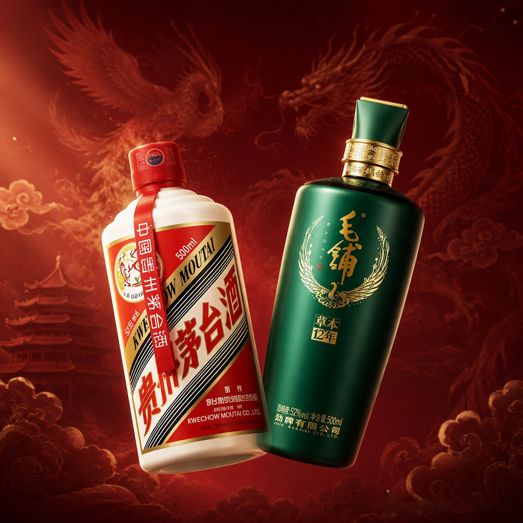 Ruou Mao Dai Phi Thien Kweichow Moutai va Kieu Mach Thao Moc 12 Nam qua biếu ngoai giao