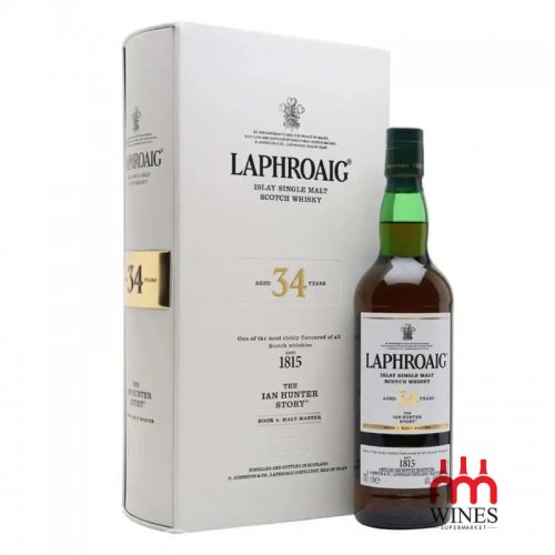Laphroaig 34YO - The Ian Hunter Story Book 4