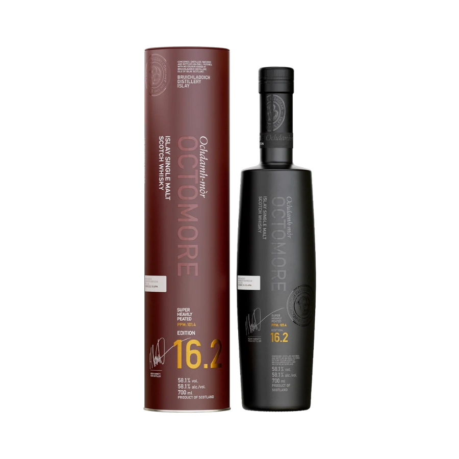 Rượu Octomore 16.2 Islay Single Malt Whisky phiên bản giới hạn