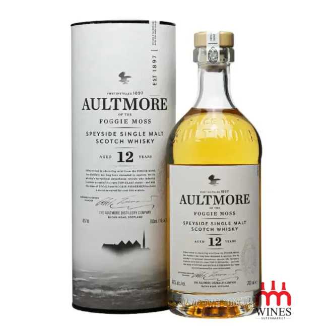 Rượu Aultmore 12 Years Speyside Single Malt Scotch Whisky