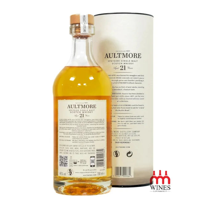 Rượu Aultmore 21 Years với giải thưởng International Spirits Challenge 2020 Gold