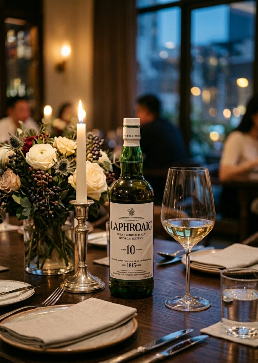 Rượu Laphroaig 10 Years Islay Single Malt Whisky ủ trong hầm ven biển