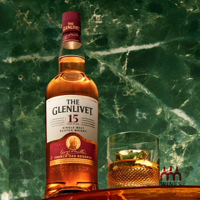 Rượu The Glenlivet 15 Years French Oak Reserve Single Malt Scotch Whisky
