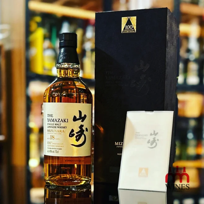 Rượu Yamazaki 18 Years Mizunara 100th Anniversary