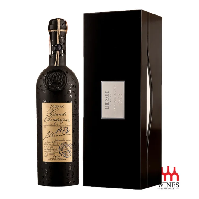 Rượu Lheraud Cognac chai thủy tinh sang trọng