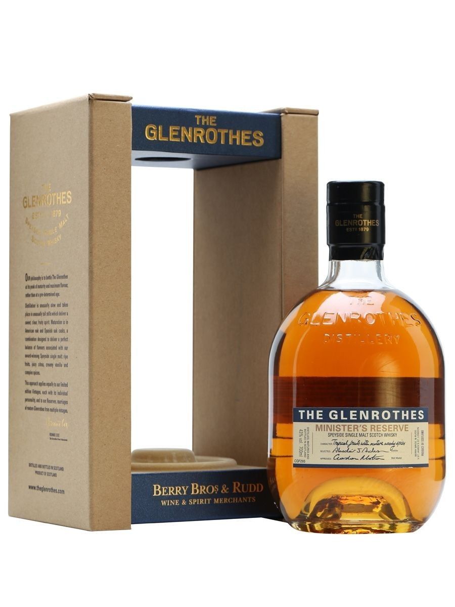 Rượu The Glenrothes Minister's Reserve Single Malt Scotch Whisky