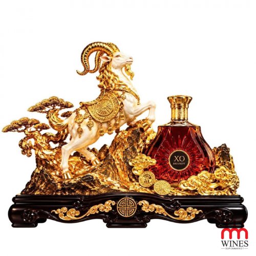 Kệ Dê mạ vàng + Brandy XO - Kệ Đinh Mùi Đại Phát