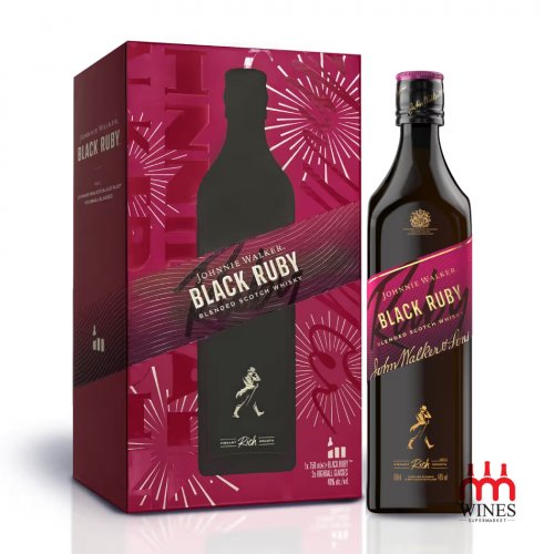 Johnnie Walker Black Ruby Gift Box