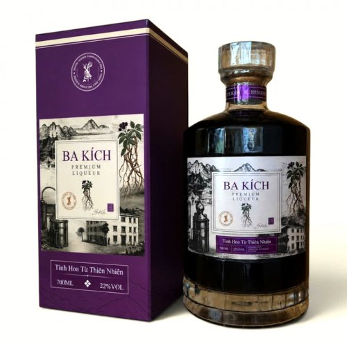 Rượu Ba Kích Premium Liqueur 700ml hộp tím sang trọng