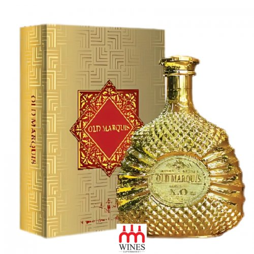 Rượu Old Marquis Gold XO chai mạ vàng sang trọng