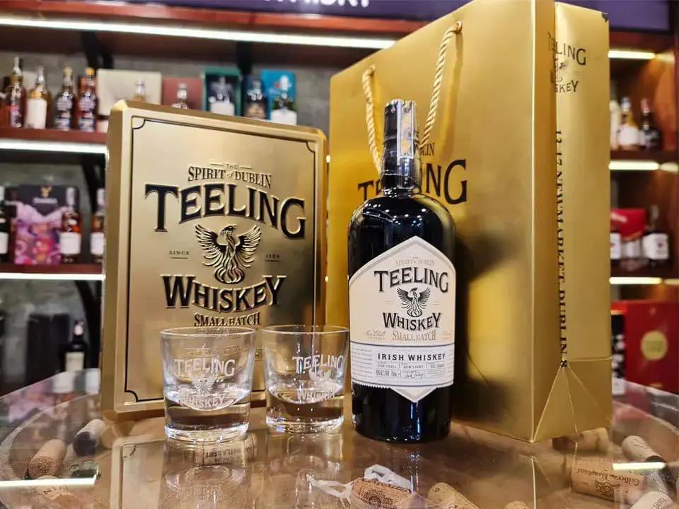 Rượu Teeling Bigbatch 5000ml chai thủy tinh đen
