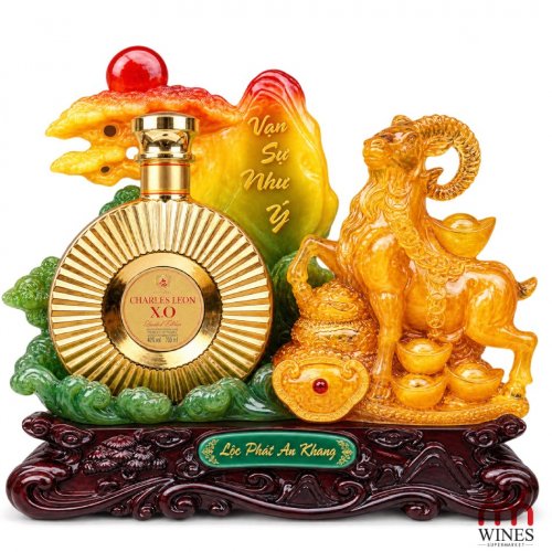 Kệ Dê Vàng Lộc Phát An Khang + Brandy Chales Leon X.O