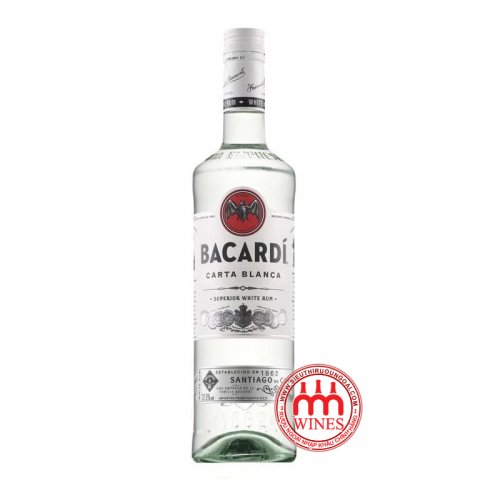 Rượu Bacardi Carta Blanca Superior White Rum chai chính hãng