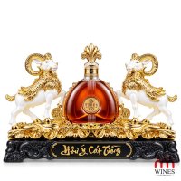 Kệ 2 Dê Trắng Như Ý Cát Tường + Venus XO Brandy