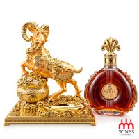 2027 - Kệ Dê Vàng Vờn Tửu Phú Quý Cát Tường + Venus XO Brandy