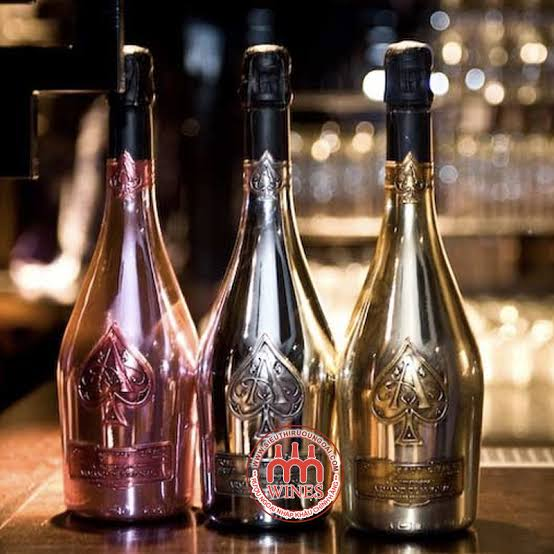 Bộ 3 chai Champagne Armand de Brignac