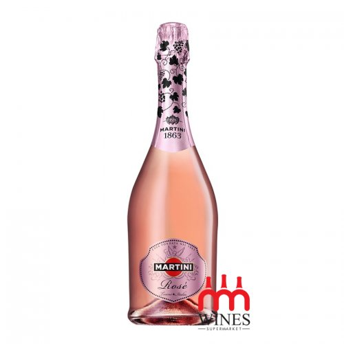 Rượu Martini Rosé Sparkling Medium Dry
