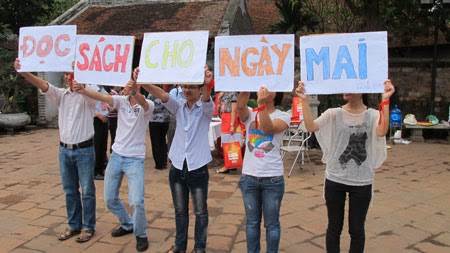 Ở VN các bạn đọc sách vì